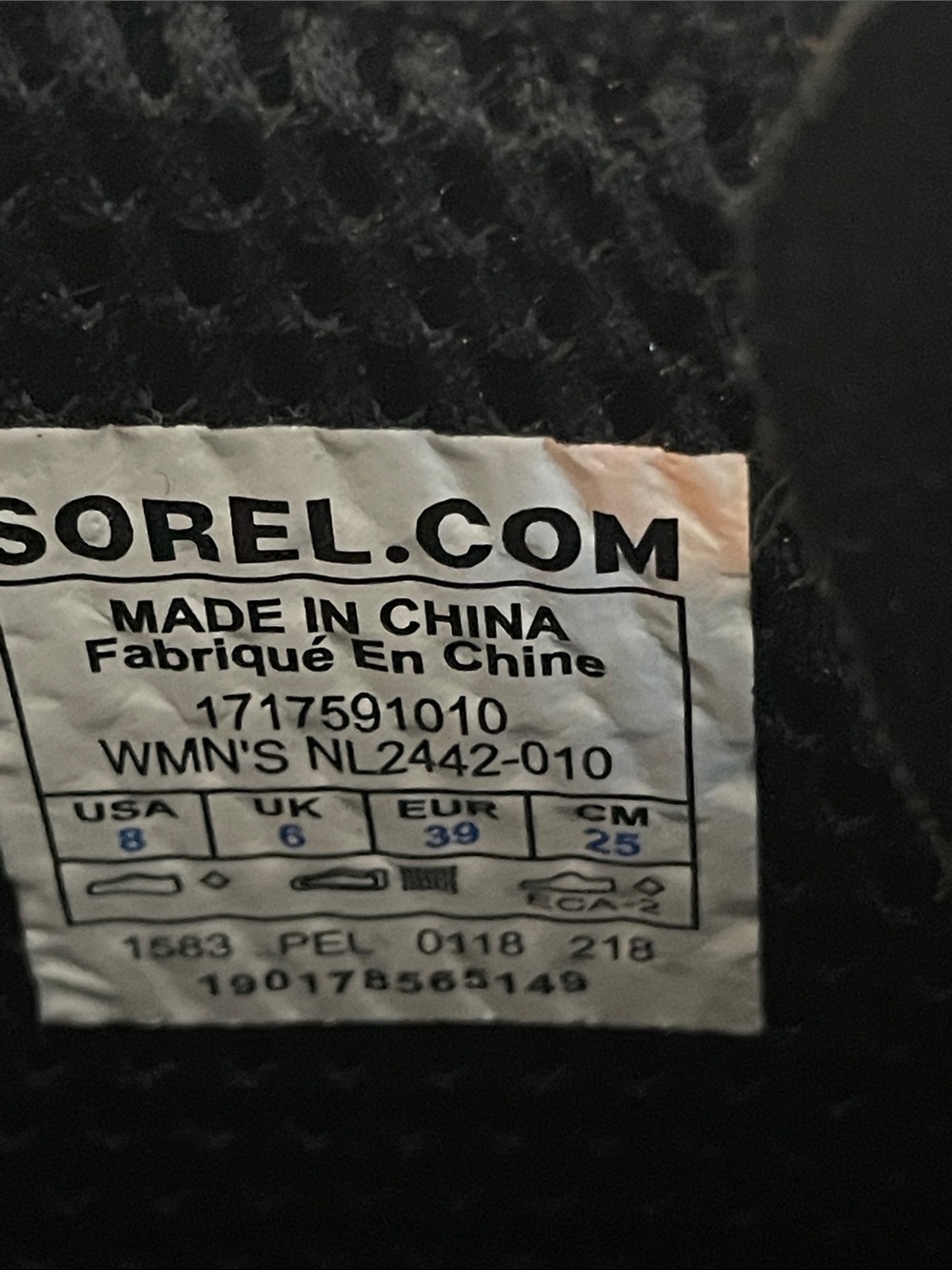 Sorel Black Lace-Up Rain Boots - Picture 8 of 8